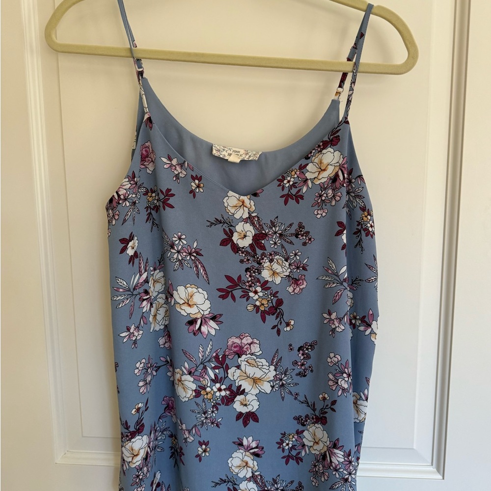 Floral Spaghetti Strap Top